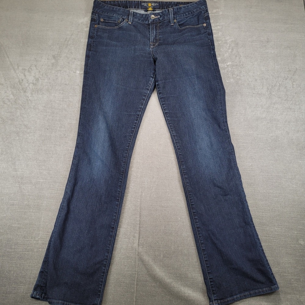 Lucky Brand Lola Bootcut Jeans Womens 12/31 Dark Wash Blue Denim Stretch